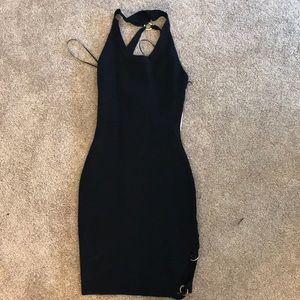 Black bodycon dress size S